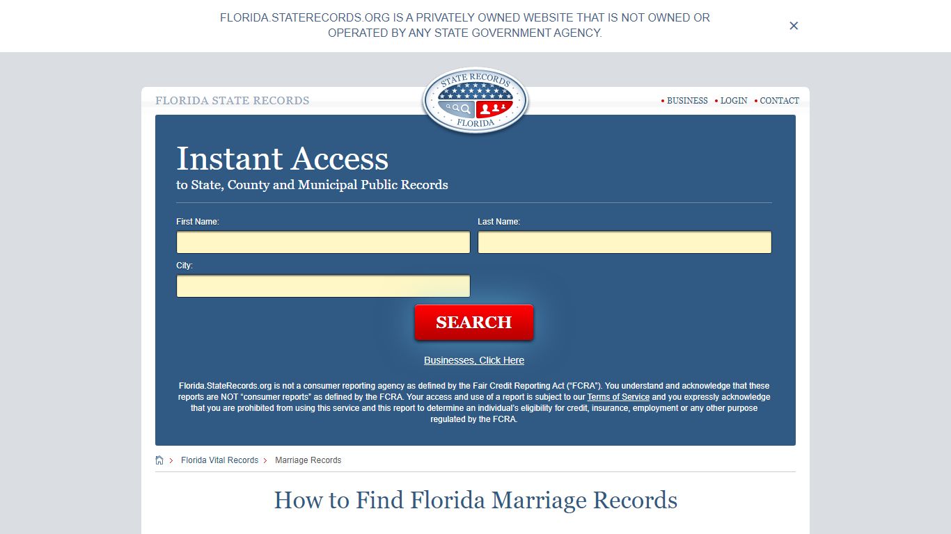 How to Find Florida Marriage Records